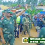 Ituri : Le Lieutenant Général LUBOYA N’KASHAMA Johnny visite l’axe routier IGA/barriere Mungwalu via Kobu