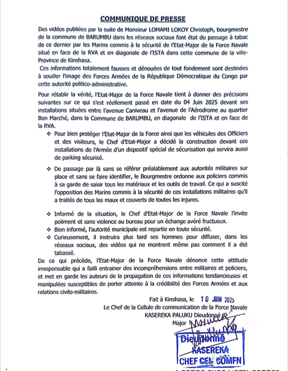 WhatsApp-Image-2025-06-11-at-15.23.59-e1749649161310 Kinshasa : La Force Navale dément les accusations de passage à tabac du Bourgmestre de Barumbu